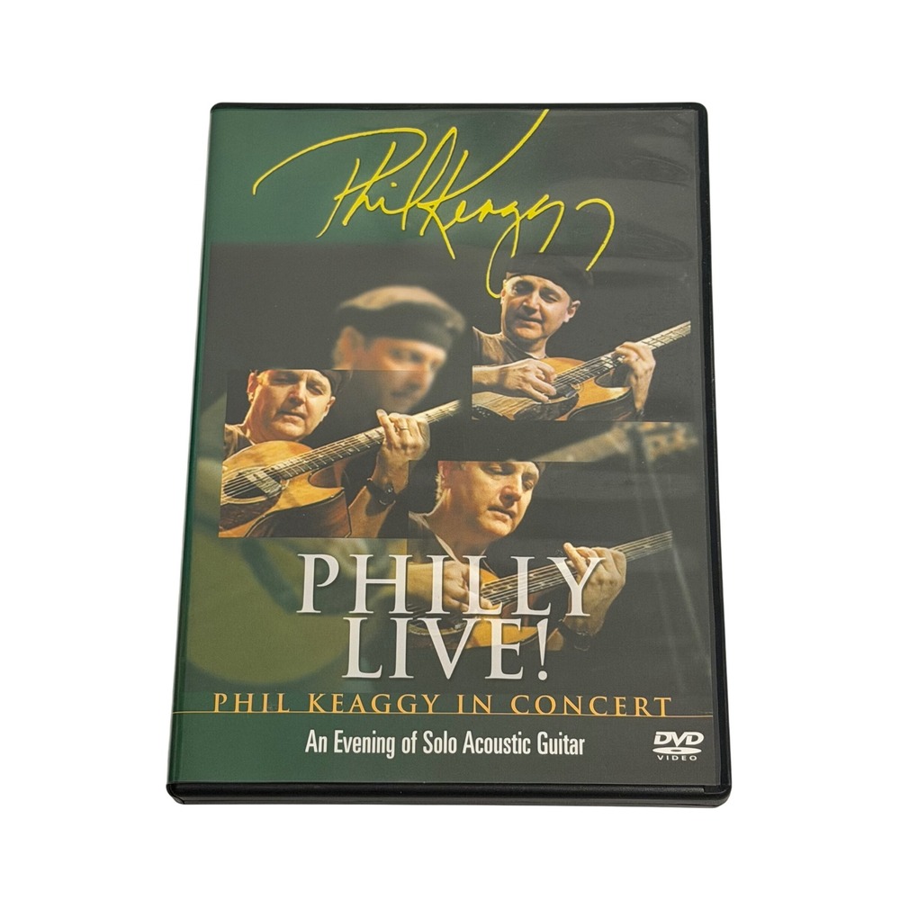 Phil Keaggy Philly Live In Concert DVD 2004 Solo Acoustic Guitar Gospel CCM